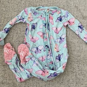 Posh peanut footie 0-3